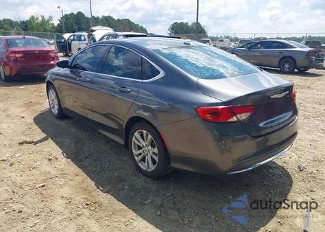 2015 Chrysler 200 Limited from USA, damaged, VIN 1C3CCCAB5FN541681